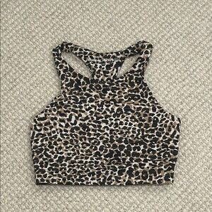 Outdoor Voices Racer Back Cropped Workout Top